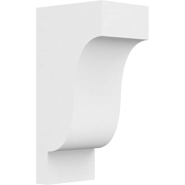 Ekena Millwork Standard Newport Architectural Grade PVC Corbel, 5"W x 7"D x 14"H CORP05X07X14NEW - main